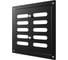 Решетка вентиляционная регулируемая ERA MER 175x175 окрашенная сталь Black 1717MER Black 1