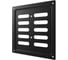 Решетка вентиляционная регулируемая ERA MER 175x175 окрашенная сталь Black 1717MER Black 4