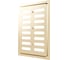 Решетка вентиляционная регулируемая ERA MER 170x240 окрашенная сталь Gold 1724MER Gold 1