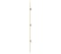 Решетка вентиляционная регулируемая ERA MER 170x240 окрашенная сталь Gold 1724MER Gold 3