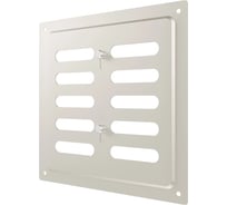 Решетка вентиляционная регулируемая ERA MER 175x175 окрашенная сталь Beige 1717MER Beige