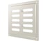 Решетка вентиляционная регулируемая ERA MER 175x175 окрашенная сталь Beige 1717MER Beige 1