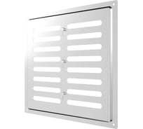 Решетка вентиляционная регулируемая ERA MER 250x250 окрашенная сталь Chrome 2525MER Chrome