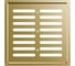 Решетка вентиляционная регулируемая ERA MER 250x250 окрашенная сталь Gold 2525MER Gold 2