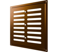 Решетка вентиляционная регулируемая ERA MER 250x250 окрашенная сталь Metallic brown 2525MER Metallic brown