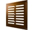 Решетка вентиляционная регулируемая ERA MER 250x250 окрашенная сталь Metallic brown 2525MER Metallic brown 1
