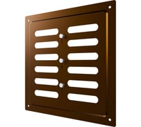 Решетка вентиляционная регулируемая ERA MER 200x200 окрашенная сталь Metallic brown 2020MER Metallic brown