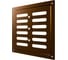 Решетка вентиляционная регулируемая ERA MER 200x200 окрашенная сталь Metallic brown 2020MER Metallic brown 1