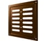 Решетка вентиляционная регулируемая ERA MER 200x200 окрашенная сталь Metallic brown 2020MER Metallic brown 4