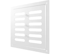 Решетка вентиляционная регулируемая ERA MER 200x200 окрашенная сталь White 2020MER White
