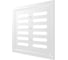Решетка вентиляционная регулируемая ERA MER 200x200 окрашенная сталь White 2020MER White 4