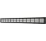 Решетка вентиляционная переточная ERA DP AL 500x42 алюминий Matt black 5004DP AL Matt black 2