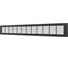 Решетка вентиляционная переточная ERA DP AL 500x60 алюминий Matt black 5006DP AL Matt black 1