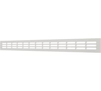 Решетка вентиляционная переточная ERA DP AL 500x42 алюминий Silver 5004DP AL Silver