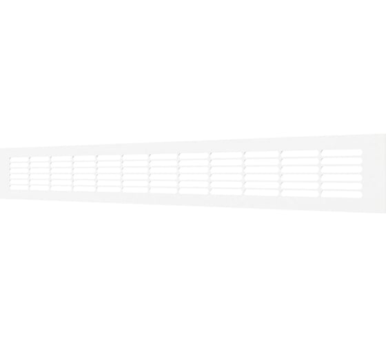 Решетка вентиляционная переточная ERA DP AL 500x60 алюминий White 5006DP AL 1