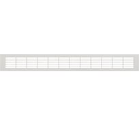 Решетка вентиляционная переточная ERA DP AL 500x60 алюминий Silver 5006DP AL Silver