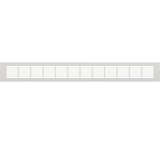 Решетка вентиляционная переточная ERA DP AL 500x60 алюминий Silver 5006DP AL Silver 1