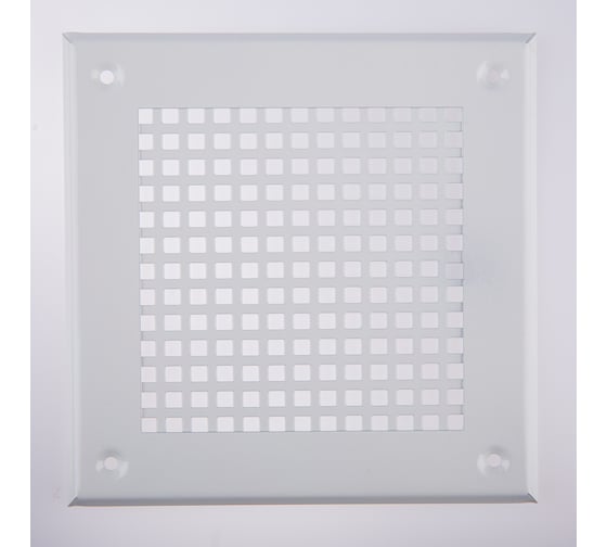 Вентиляционная решетка металлическая на саморезах ООО Вентмаркет 250x250 мм VRQ00256S 1