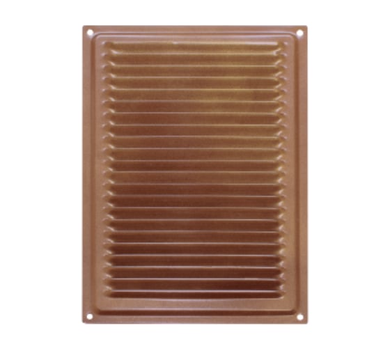 Решетка вентиляционная DOMART 170x240, коричневый металлик 4607111624123 1