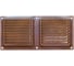 Решетка вентиляционная DOMART 100x200, медь антик 4607111623997 1