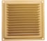 Решетка вентиляционная DOMART 150x150, золото 4607111624024 1