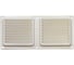 Решетка вентиляционная DOMART 100x200, с сеткой, белый антик 4620007780338 1