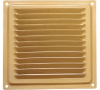 Решетка вентиляционная DOMART 150x150, с сеткой, золото 4620007780475