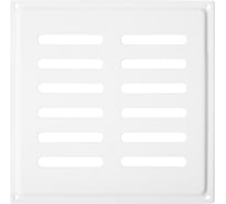 Решетка вентиляционная DOMART 200x200, модель 2, белый 4660046005351