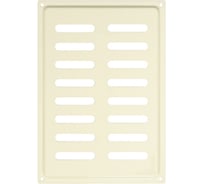 Решетка вентиляционная DOMART 170x240, с сеткой, модель 2, бежевый 4660046017965
