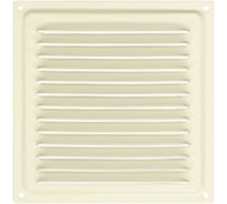 Решетка вентиляционная DOMART 150x150, с сеткой, бежевый 4660046017880