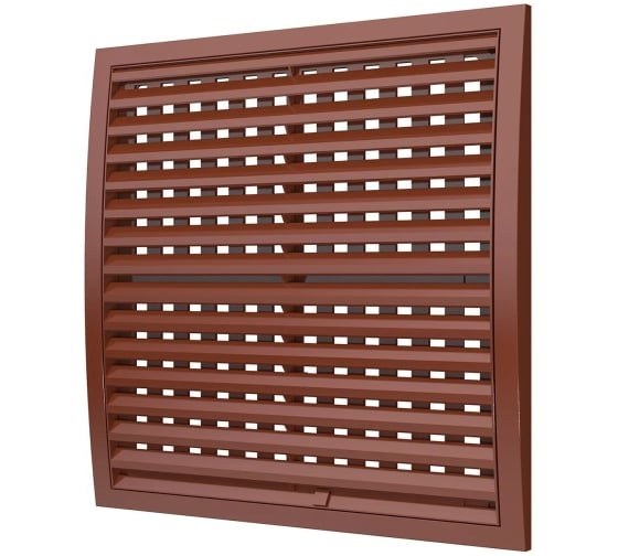 Решетка вентиляционная ERA РРПН разъемная, регулируемая, 350x350, ASA, Terracotta 3535РРПН терр 1