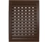 Решетка вентиляционная ERA РРПН разъемная, регулируемая, 180x250, ASA, Brown 1825РРПН кор 1