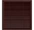 Решетка вентиляционная ERA С сетка, 385x385, пластик, Brown 3838С кор 2