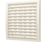 Решетка вентиляционная ERA РРП разъемная, регулируемая, 200x200, пластик, Ivory 2020РРП Ivory 1