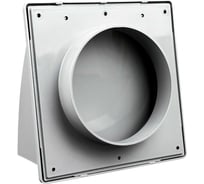 Выход стенной KRAFTAIR с обратным клапаном Вывод D120 серый