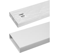 Воздуховод пластиковый прямоугольный TDM ELECTRIC 60х204, 2 м SQ1807-1765