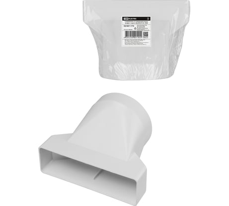 Соединитель со смещением TDM ELECTRIC для перехода с прямоугольного воздуховода на круглый 60х204/D125 SQ1807-1770