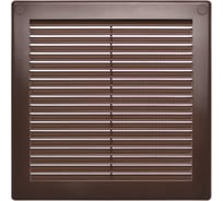 Вентиляционная решетка ООО "ВА ВЕНТ" коричневая 200х200 мм Р200.200.К