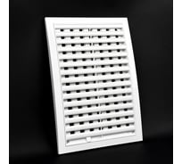 Вентиляционная решетка KRAFTAIR разъемная со шторкой Решетка 220х320 Ш Д