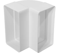 Колено вертикальное ООО "ВА ВЕНТ" 55х110 КО.55.В