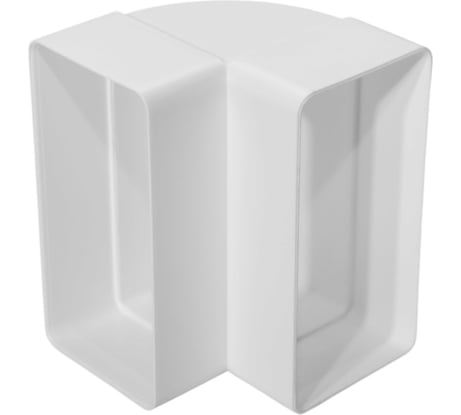 Колено вертикальное ООО "ВА ВЕНТ" 55х110 КО.55.В