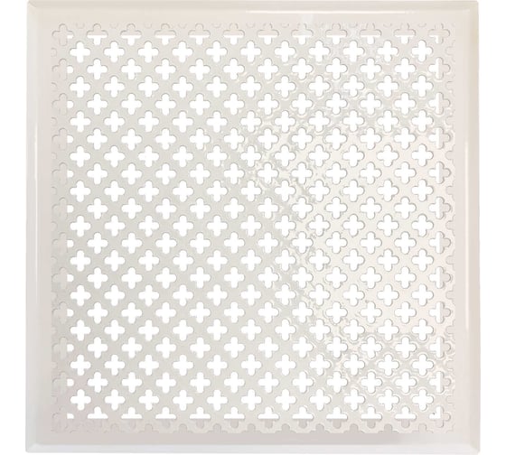 Вентиляционная решетка ООО Вентмаркет металлическая на саморезах 300x300мм VRC00350S 1