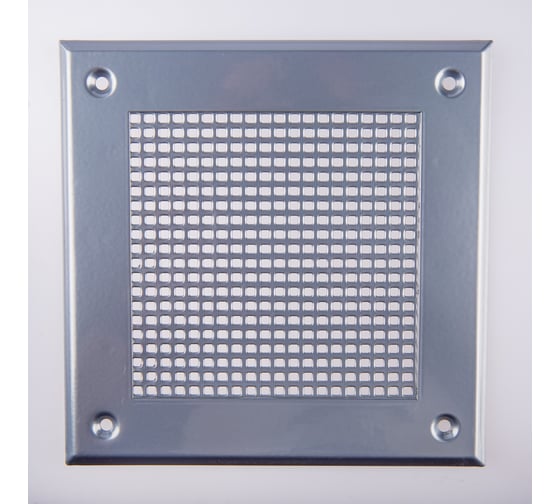Вентиляционная решетка ООО Вентмаркет металлическая на саморезах 300x300мм VRK00305S 1