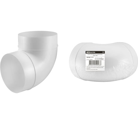 Колено для круглых воздуховодов 100 мм TDM ELECTRIC SQ1807-1717