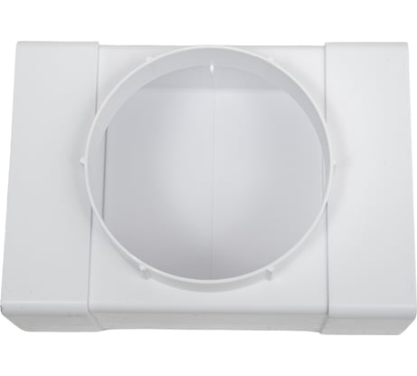 Тройник-соединитель прямоугольного воздуховода с круглым 60х120/100 мм TDM ELECTRIC SQ1807-1759