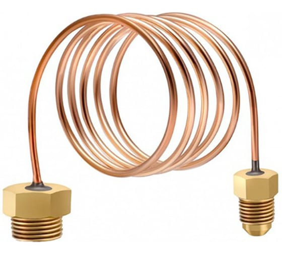 Трубка капиллярная РОСМА для РД модель 35, ВР G1/4-НР G1/2, длина 2м D900-00790 1