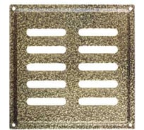 Решетка вентиляционная DOMART 175x175, с сеткой мод.2 бронза антик 4660046005535