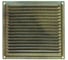 Решетка вентиляционная DOMART 175x175, с сеткой бронза антик 4620007780642 1