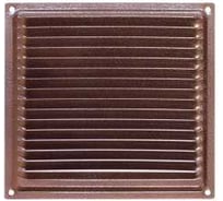 Решетка вентиляционная DOMART 175x175, с сеткой медь антик 4620007780666
