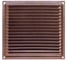 Решетка вентиляционная DOMART 175x175, с сеткой медь антик 4620007780666 1